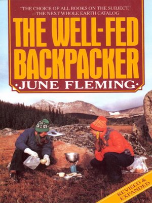 cover image of The Well-Fed Backpacker